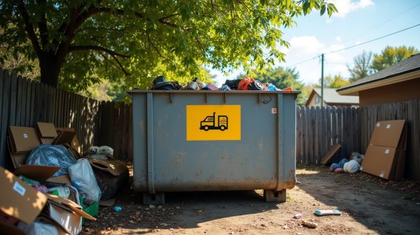 Obtenez la benne adaptée pour vos déchets en location rapide